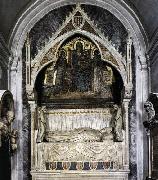 Cosmas Damian asam Tomb of Cardinal Garcia Gudiel oil